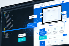 网站搭建示意图